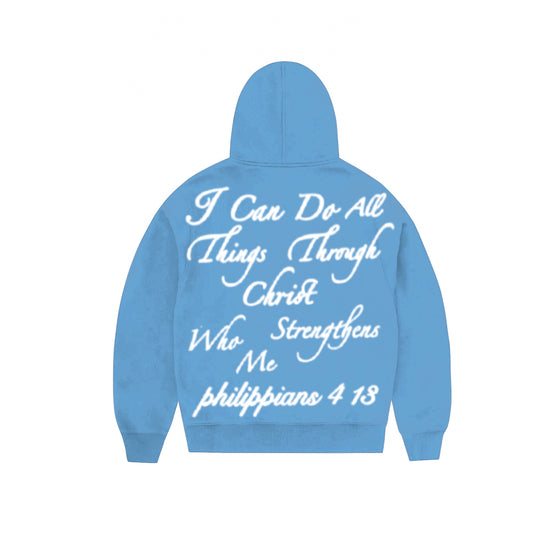 Baby Blue " Return" Hoodie