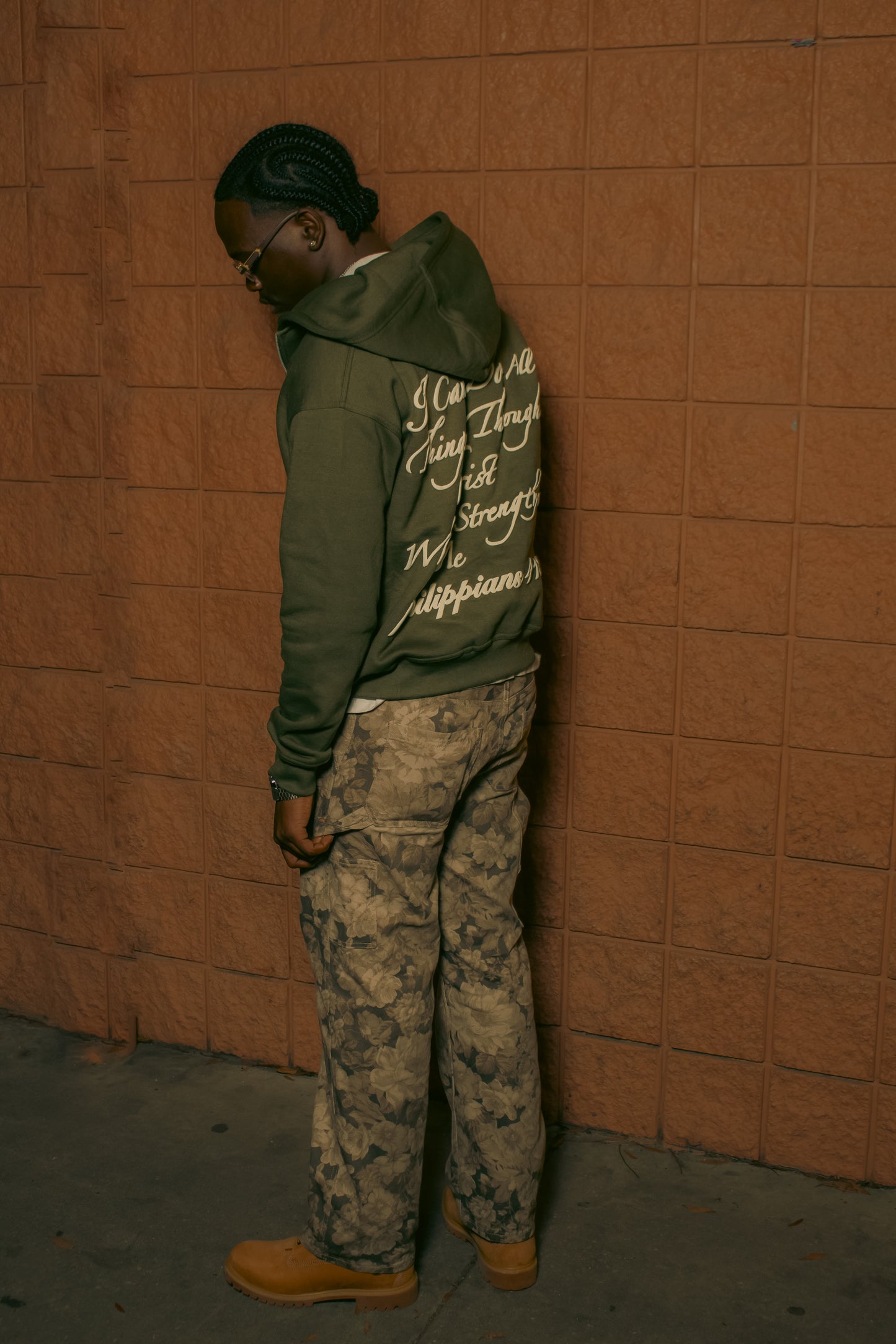 Olive " Return" Hoodie